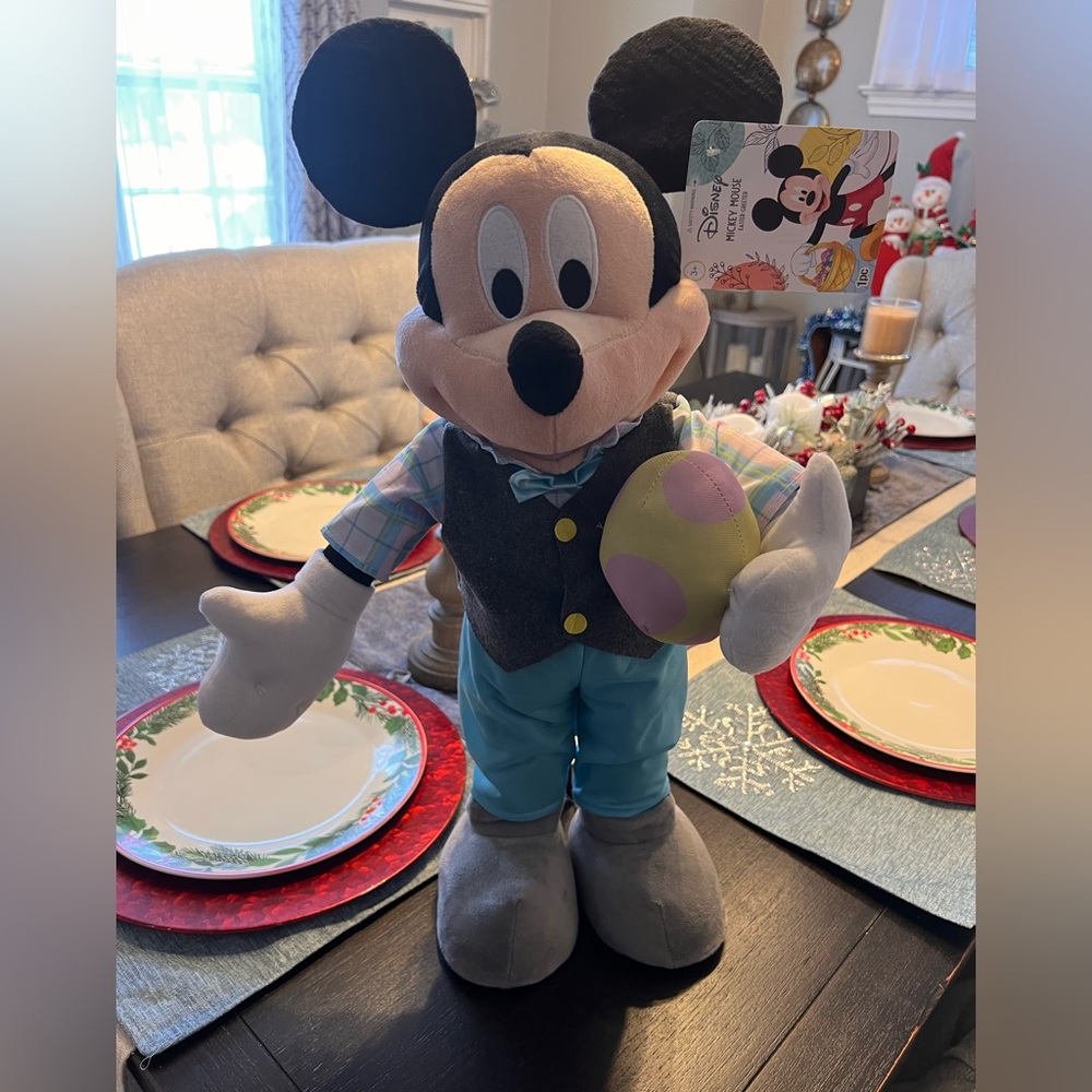 Disney Mickey Mouse Easter Plush